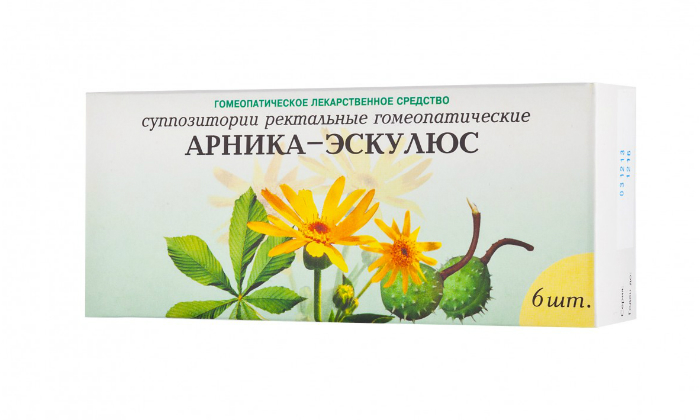 Арника-Эскулюс снимает воспалительные процессы, подсушивает мокнущий геморрой и уменьшает боль