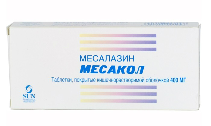Применяется Месалазин в лечении заболеваний пищеварительного тракта