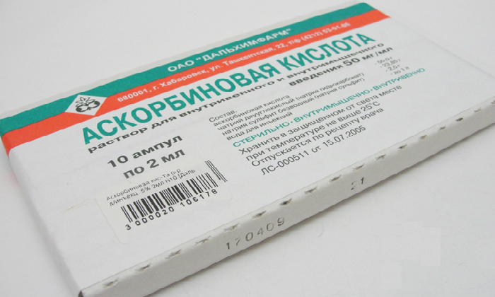 Аскорбиновая кислота обладает антиоксидантными свойствами, активизирует выработку коллагена, снижает проницаемость сосудистой стенки, блокирует воспалительные ферменты, улучшает отток желчи