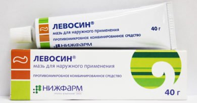 Использование мази Левосин при геморрое