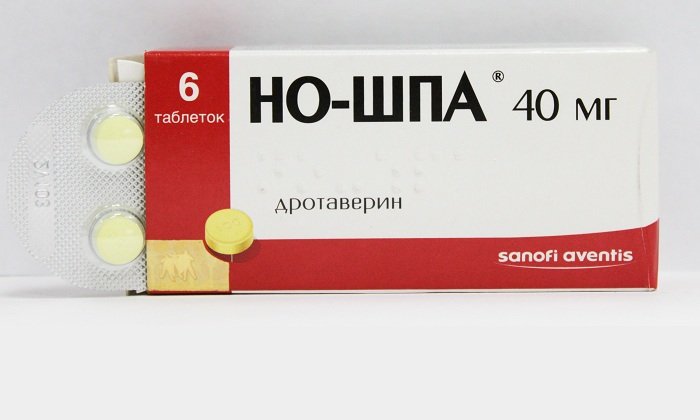 Таблетки желтые, круглые, двояковыпуклые, с надписью "spa" на одной стороне. В блистер упаковывают по 6, 10, 12, 20 или 24 таблетки