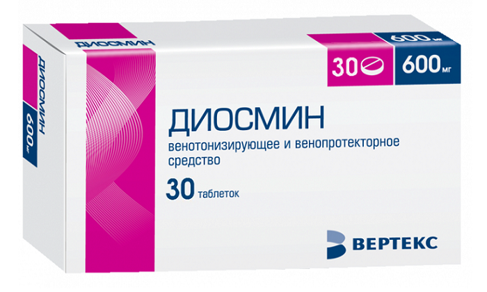 Диосмин представляет собой вещество венотонизирующего, венопротекторного характера. Часто назначается пациентам при проблемах с венами