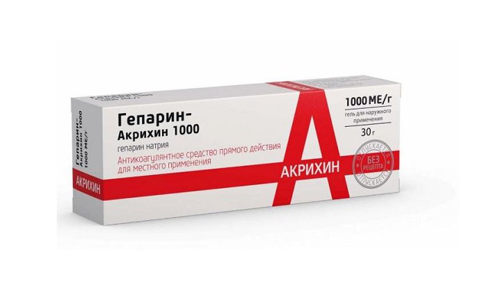 Основным аналогом при терапии геморроя является Гепарин-Акрихин 1000
