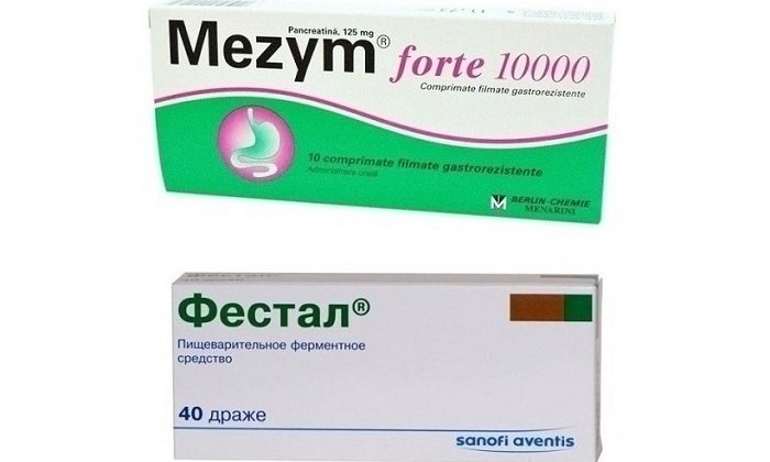 Сравнение Фестала и Мезима
