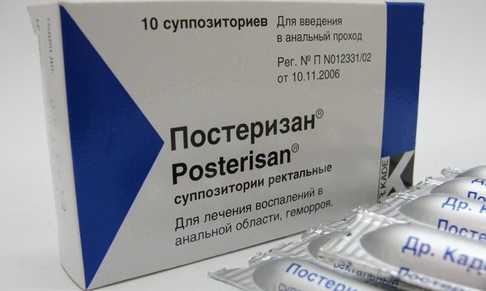 Свечи Постеризан — эффективное средство для лечения геморроя