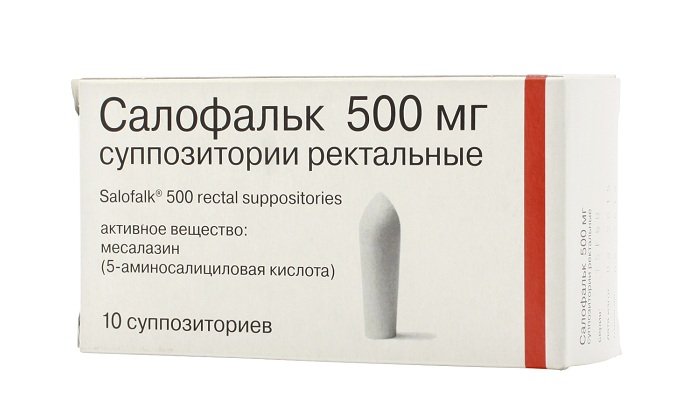 Свечи Салофальк — средство для борьбы с геморроем
