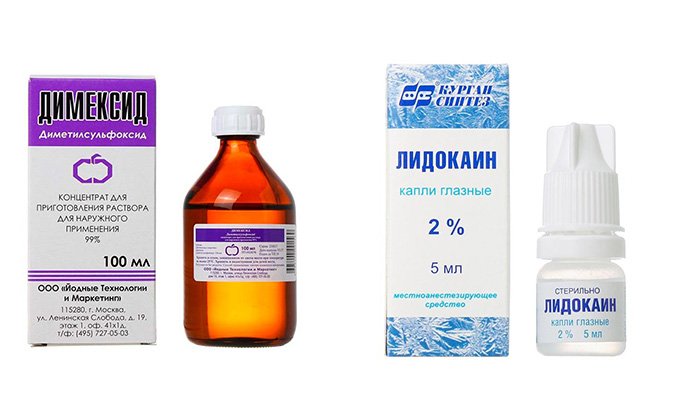При травмах и болях в суставах многие люди делают лечебные компрессы и аппликации, имеющие в своем составе Димексид и Лидокаин