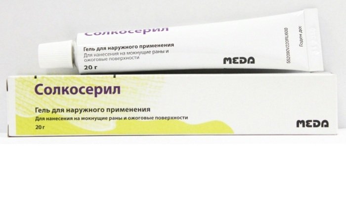 Сравнение мази и геля Солкосерил