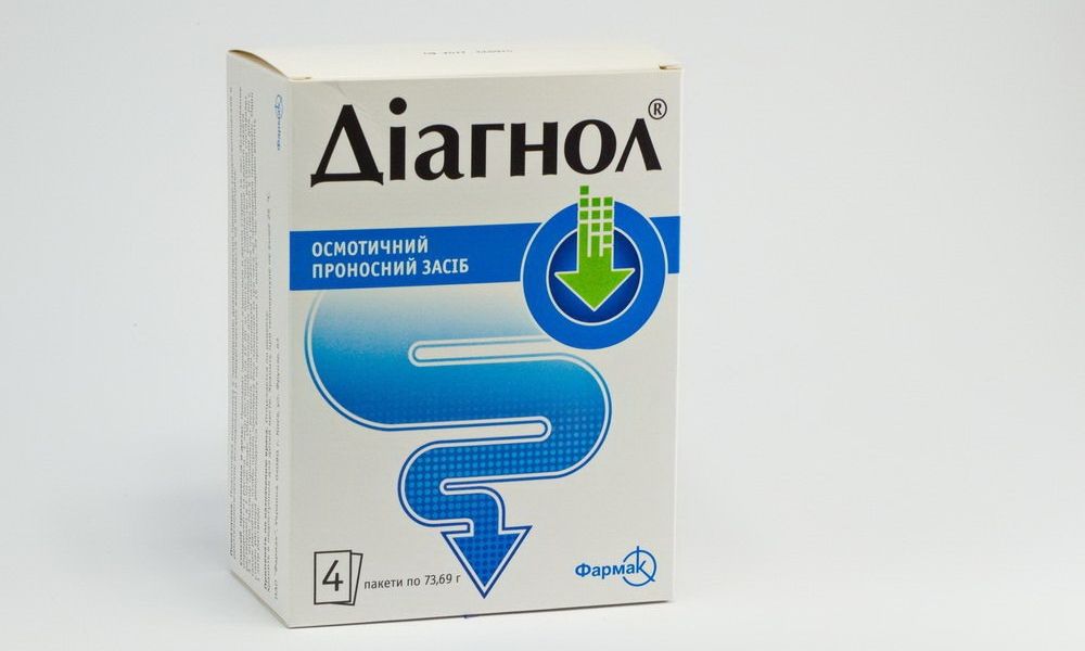 Диагнол отличается мягким слабительным действием