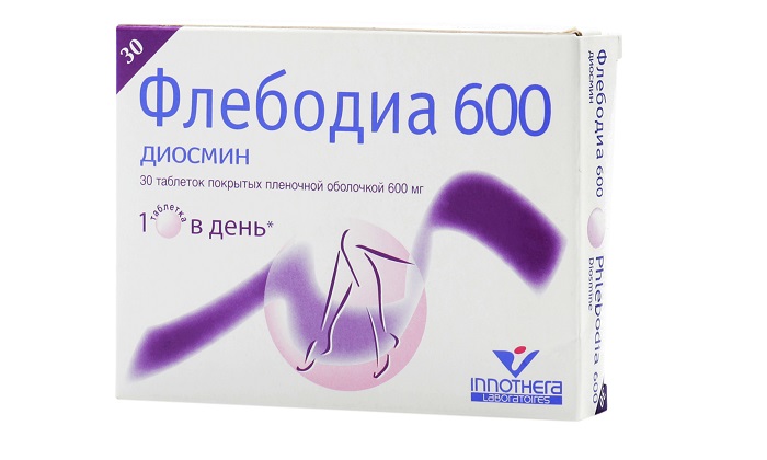 Флебодиа 600 - венотоник французского производства