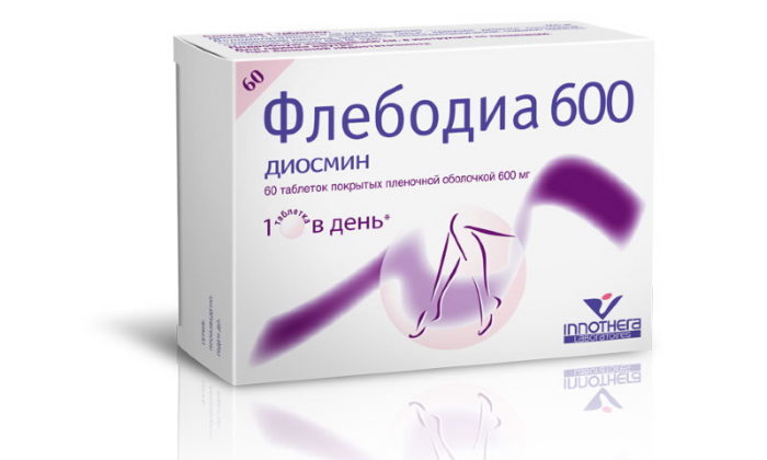 В период обострения геморроя принимают по 1 таблетке Флебодиа 600 дважды в сутки на протяжении 10-14 дней
